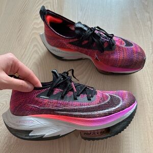Nike Alphafly running race shoes. Size
7 Woman.